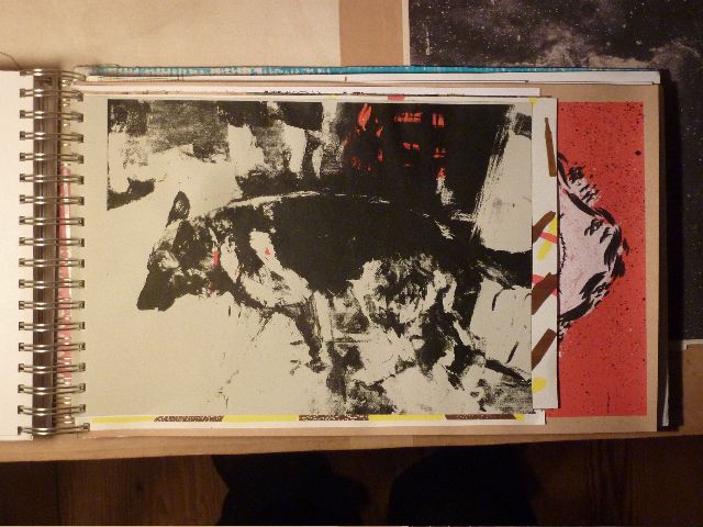 Strassenleben; Coyote WC-Press, Berlin. Limited Edition silkscreen book, 2011