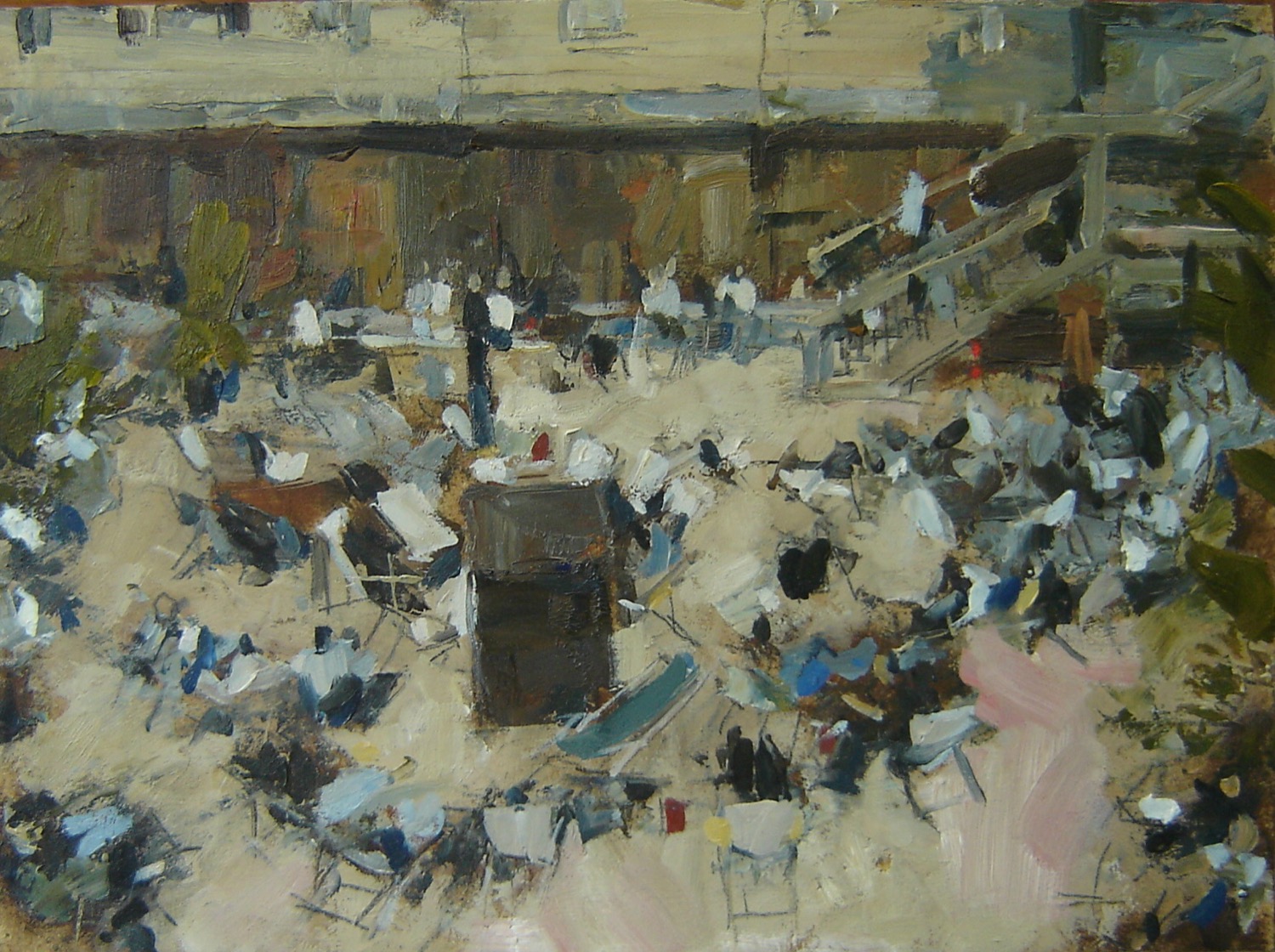 Beach at Bodemuseum