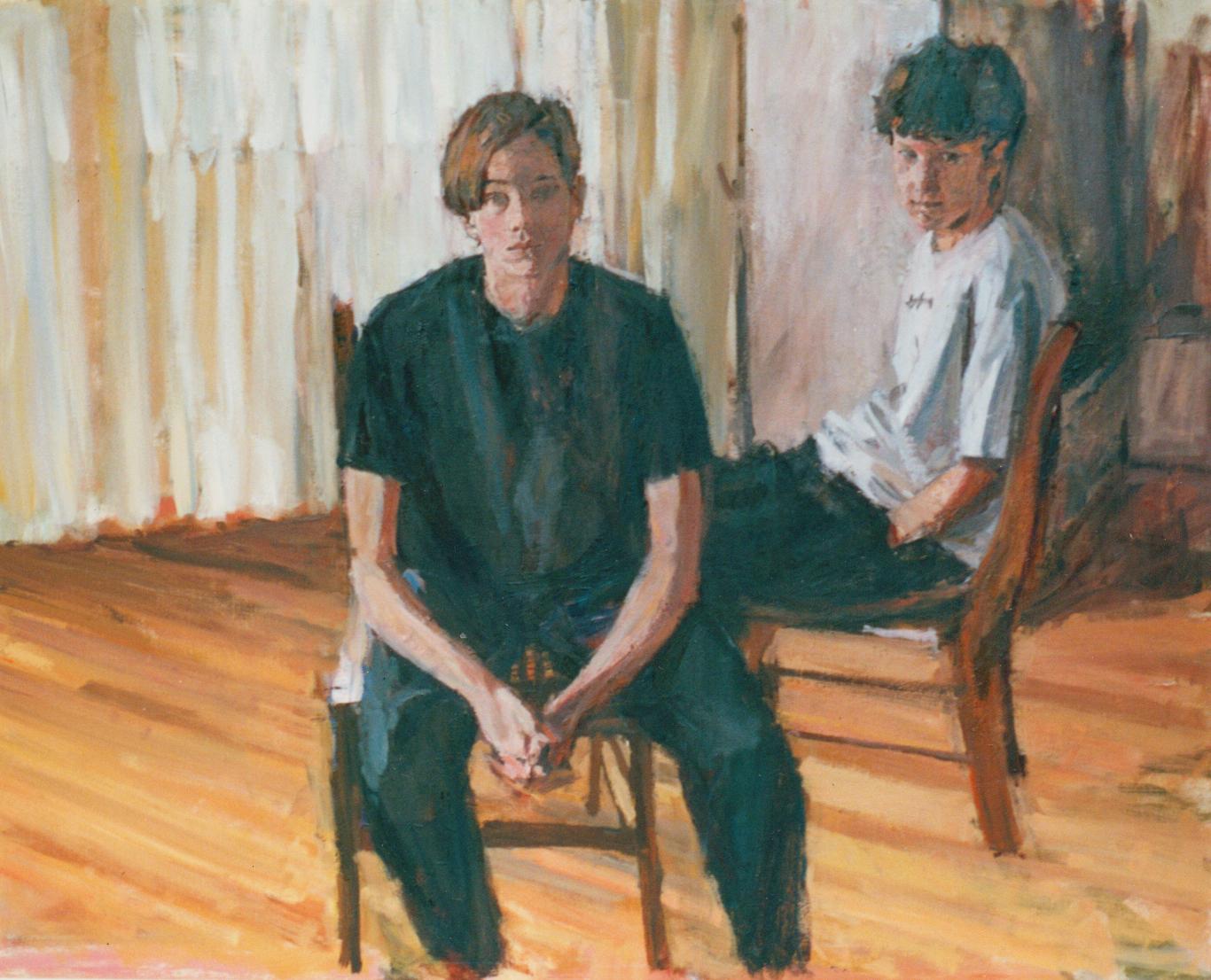 portrait of young boys
