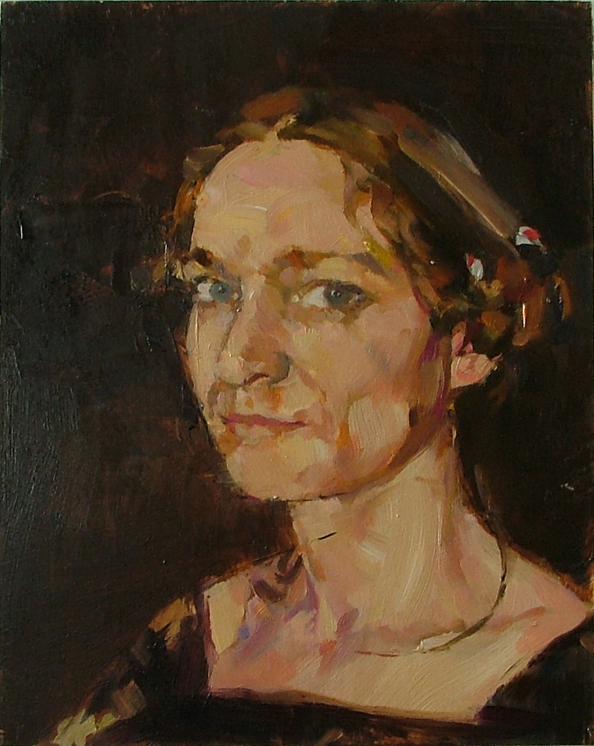 Young woman with braids