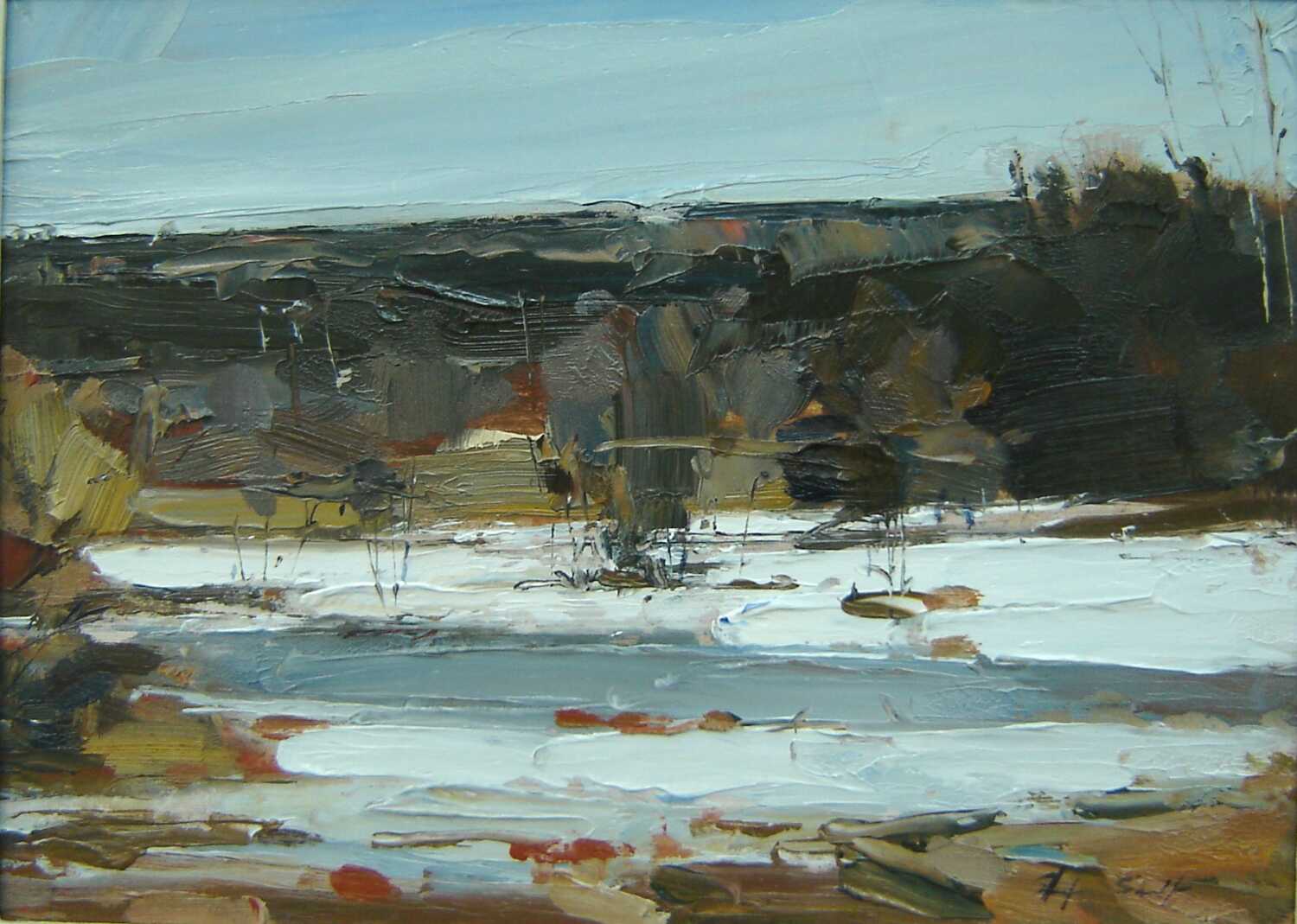 thorn trees spring freshet
